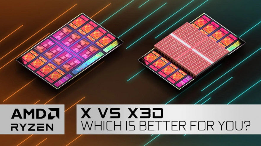AMD Ryzen X3D vs X qui convient le mieux à vos besoins Twitter 1200x675
