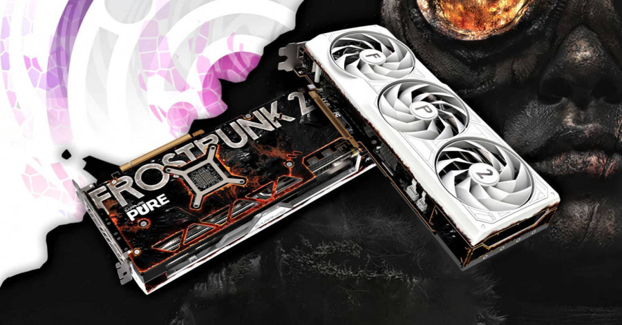 Sapphire RX 7700 XT PURE Frostpunk 2 Edition 1