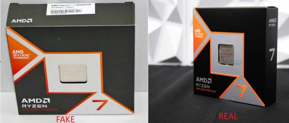 Ryzen 7 9800X3D Real vs Fake 1