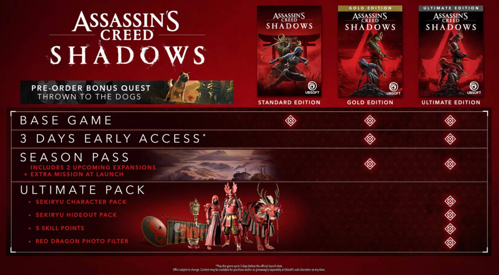 ac shadows edition