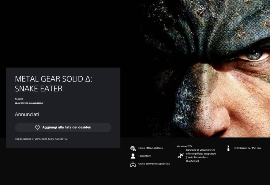 MGSD release date