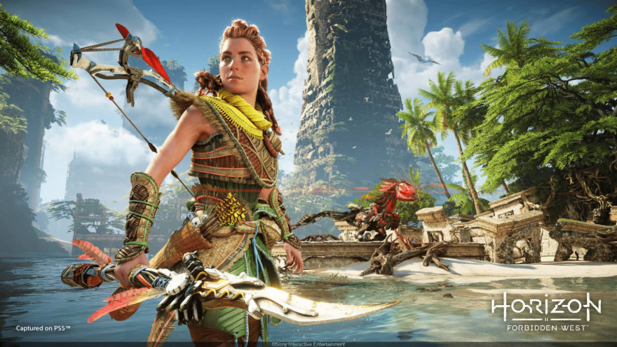 723406 horizon forbidden west le jeu s expose dans une galerie ephemere dans le metro parisien