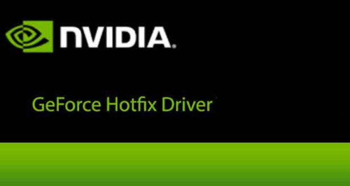 GeForce Hotfix Display Driver