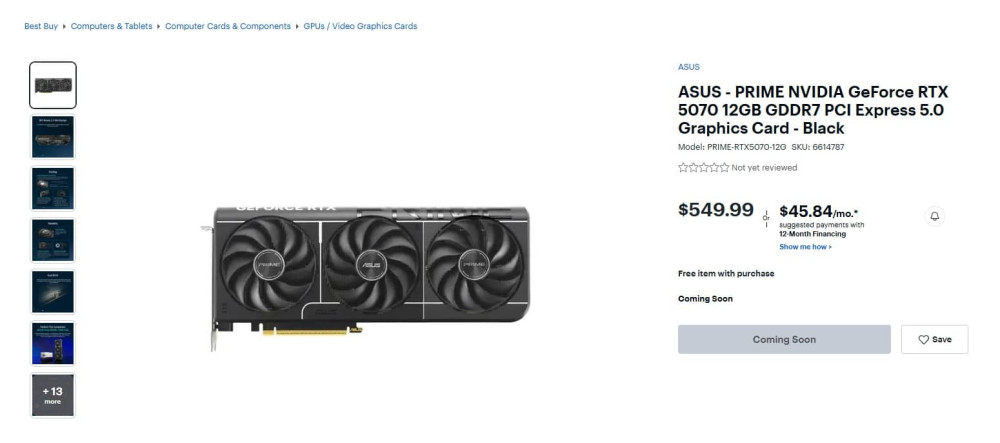 RTX 5070 Best Buy