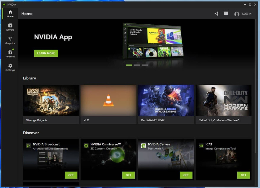 NVIDIA App 11.0.4