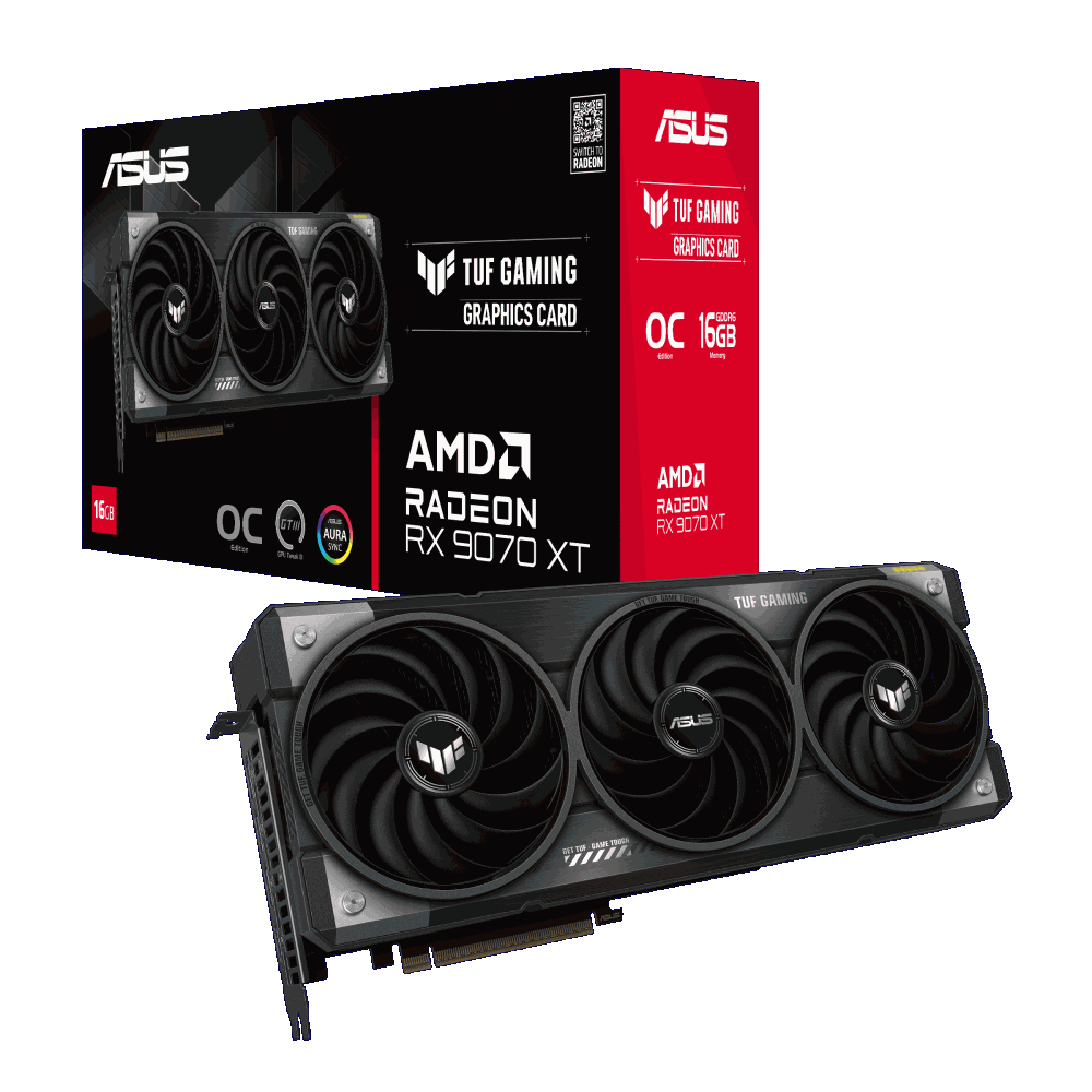 TUF RX9070XT boxcard
