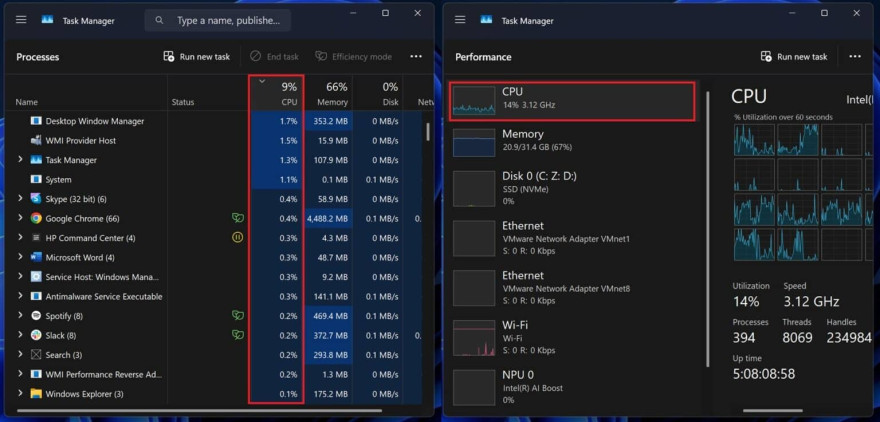Task Manager CPU usage formula 1536x737