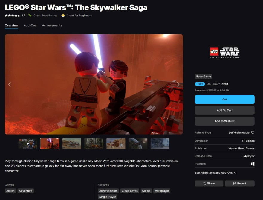 The Skywalker Saga