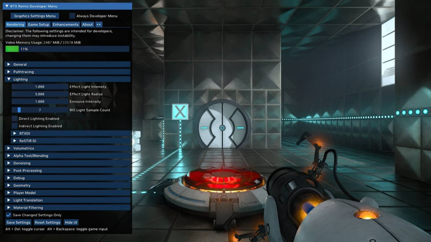 nvidia studio remix runtime kv 2560x1440