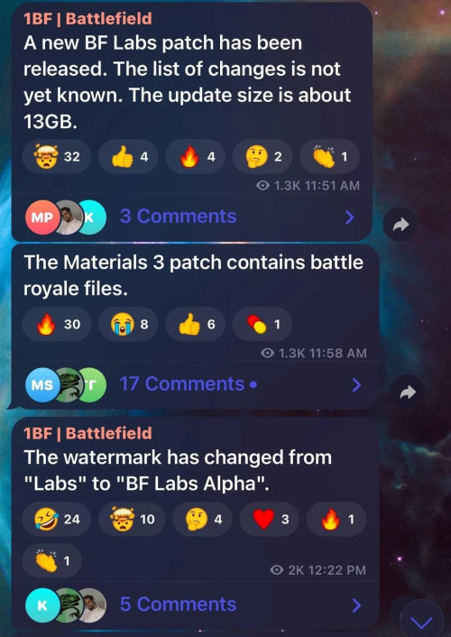 new information dropped from the 1bf telegram v0 hk28ztaz6v7f1