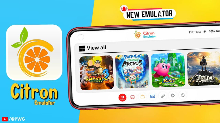 Citron Nintendo Switch