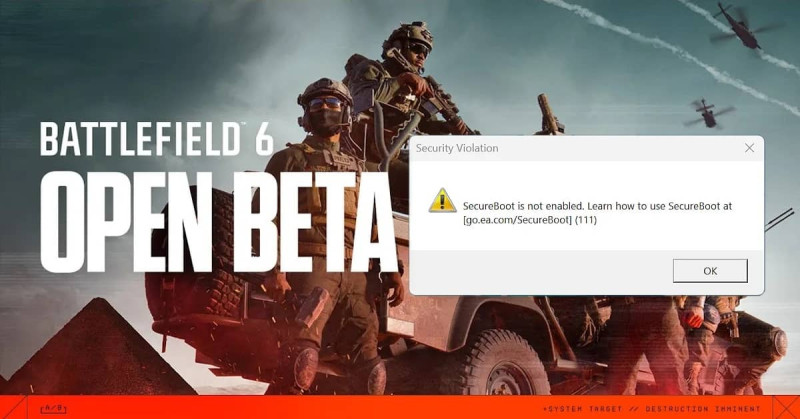 Battlefield 6 Secure Boot