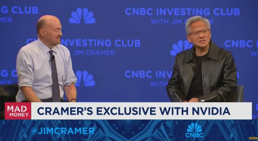 Nvidia CEO Jensen Huang goes one on one with Jim Cramer
