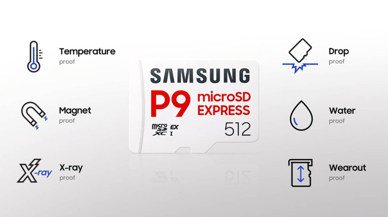 Samsungs P9 Express 512GB