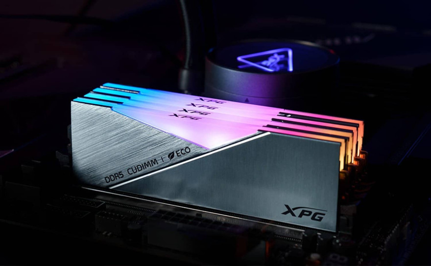 adatas lancer cudimm argb memory