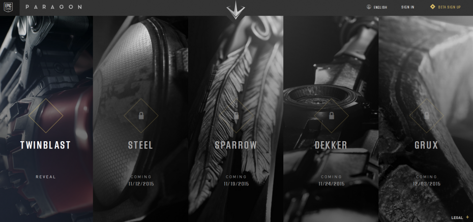 paragon epicgames