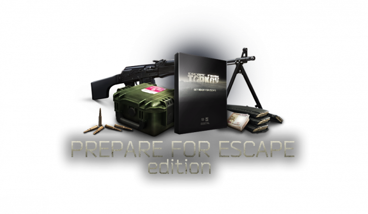 preorder prepare for escape logo