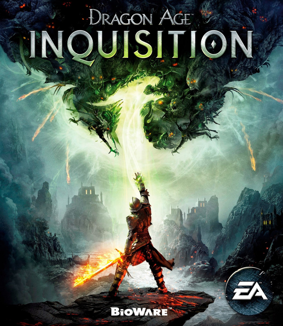 Dragon Age Inquisition Gets Official Cover Shows Inquisitor in Action 438602 2