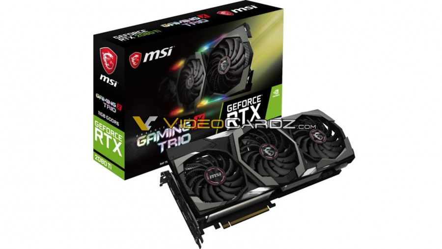 MSI GeForce RTX 2080 Ti GAMING X TRIO