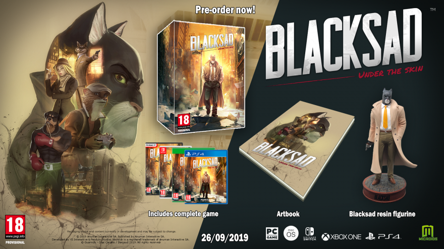 blacksad under skin collector edition