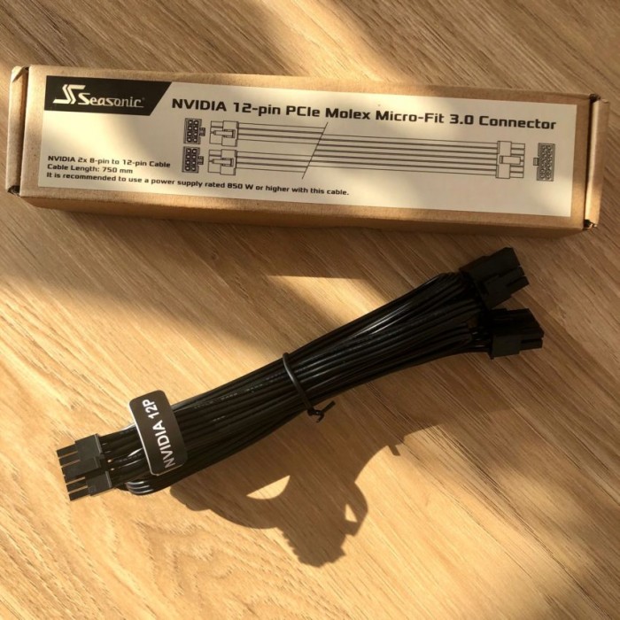 NVIDIA 12 pin adapter GeForce RTX 30 850x850
