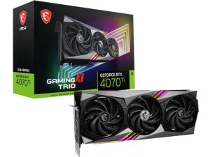 MSI GeForce RTX 4070 Ti 12GB GAMING X TRIO 1