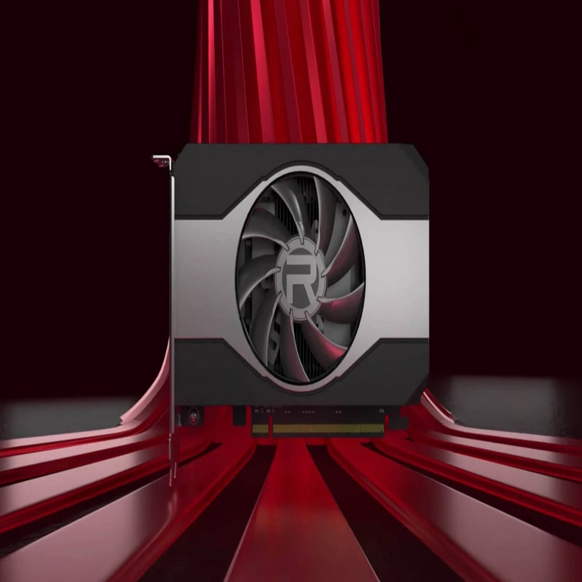 AMD Radeon RX 6300 Low-Profile Single-Slot Graphics Card with 2GB GDDR6 ...