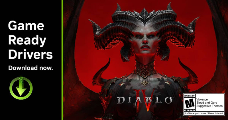 diablo iv geforce game ready drivers download now
