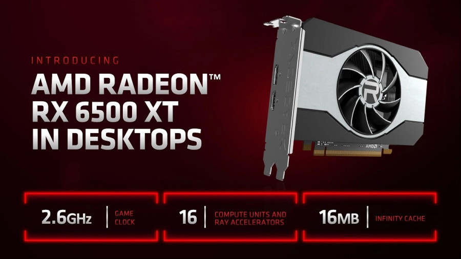 AMD Radeon RX 6500XT