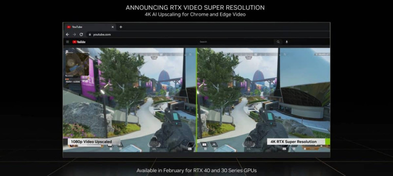 NVIDIA RTX VIDEO CHROME 1200x540