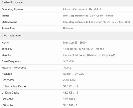 26 nowy test procesora intel core i9 12900k w geekbench 5 flagowy alder lake wyprzeda ryzena 9 5950x w kazdej kategorii 2 b