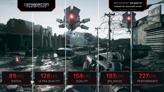 AMD FidelityFX SuperResolution FSR 21