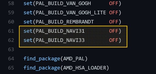 AMD NAVI 31 33 ROCM
