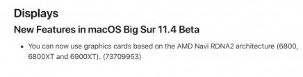 AMD RDNA Apple update