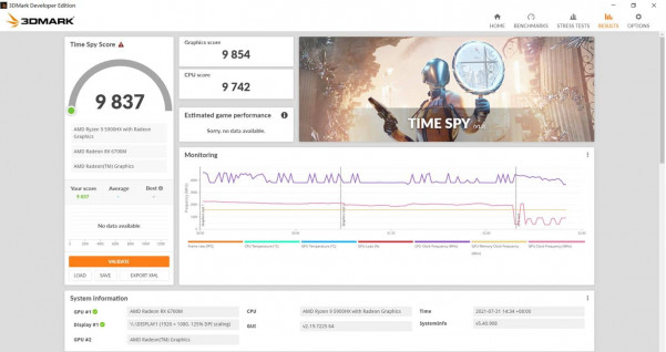 AMD Radeon RX6700M new driver