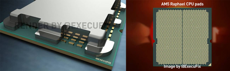AMD Raphael CPU IHS Update 1
