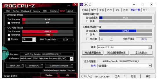 AMD Ryzen 7 5700G ES CPUZ Old