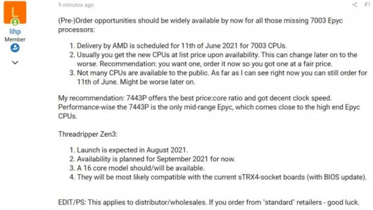 AMD Ryzen Threadripper Zen3 Info 768x432