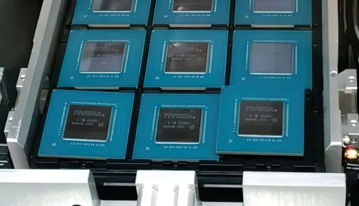 1 1 NVIDIA GA104 GPU tray full