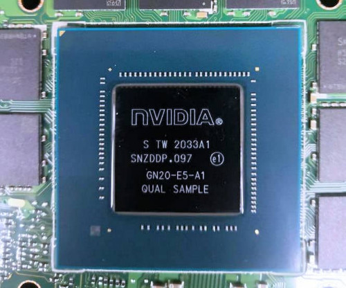 1 3 NVIDIA GA104 RTX3070Mobile GPU