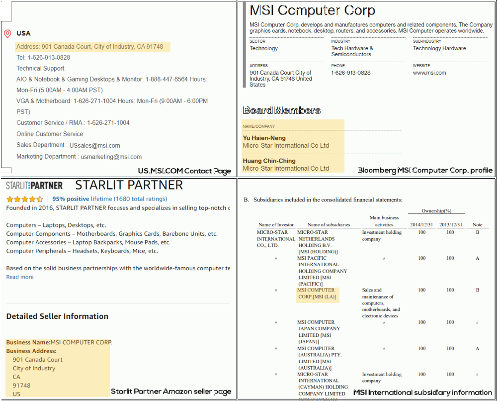 1 2 MSI Computer USA Starlit Partner