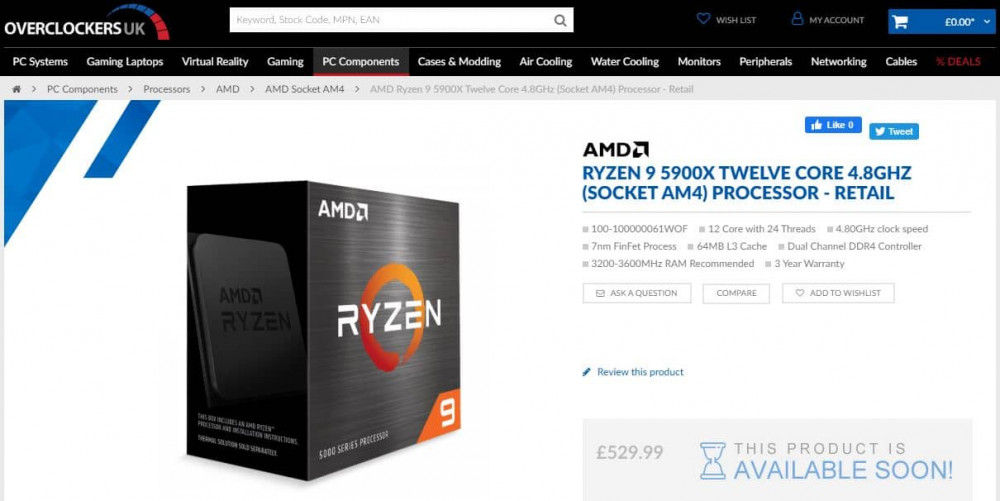 3 1 AMD Ryzen 9 5900X 1