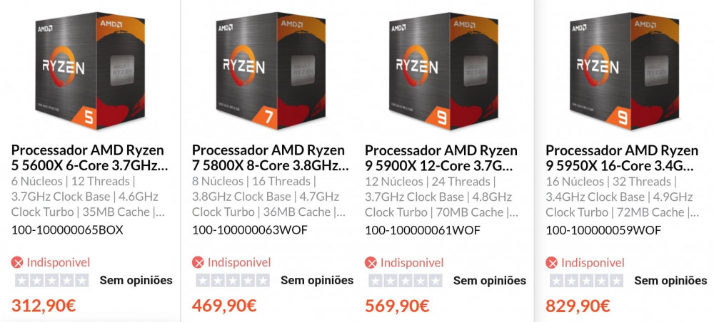 3 6 AMD Ryzen 5000 Portugal