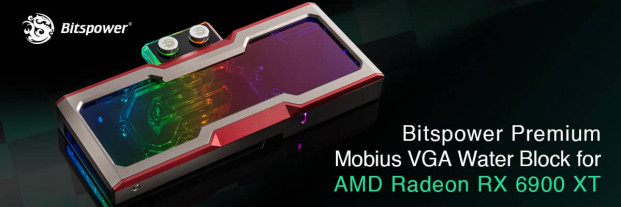 Bitspower Premium Mobius Water Block for AMD Radeon RX 6900 XT 5