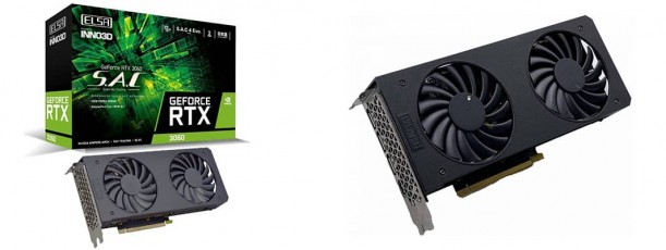 ELSA GeForce RTX 3060 12GB SAC 1