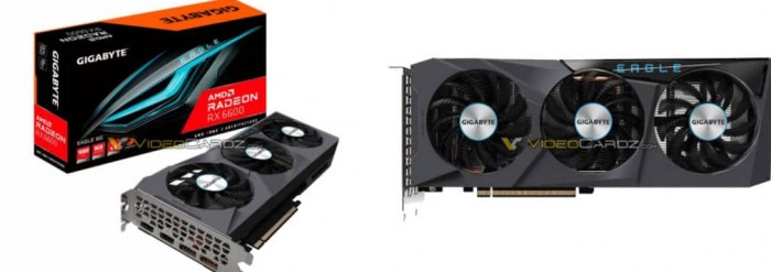 GIGABYTE Radeon RX 6600 8GB EAGLE1 768x576