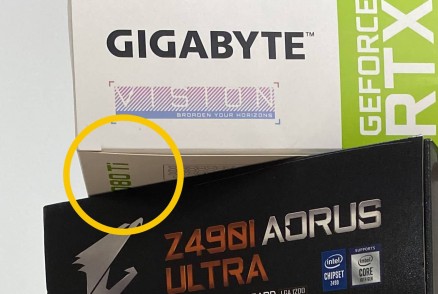 Gigabyte RTX 3080 Ti VISION 