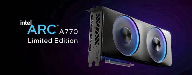INTEL ARC 770LE 1200x472