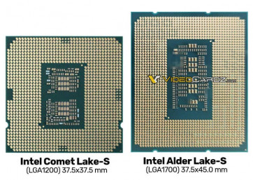 Intel Alder Lake S CPU photo