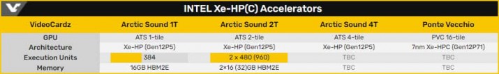 Intel Arctic Sound 1T 1